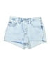 Levi's 100% Cotton Blue Denim Shorts Size 27 waist - photo 1