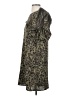 THML 100% Polyester Animal Print Green Casual Dress Size S - photo 5