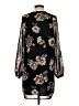 Collective Concepts 100% Polyester Floral Black Casual Dress Size S - photo 2