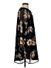 Collective Concepts 100% Polyester Floral Black Casual Dress Size S - photo 4