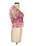 J by Joie 100% Polyester Pink Short Sleeve Blouse Size S - photo 4