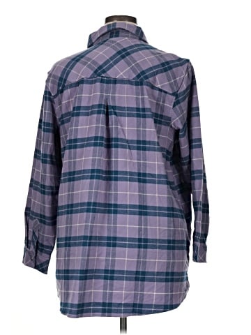 Joan Rivers 3/4 Sleeve Button-Down Shirt (view 2)
