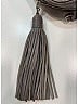 Saint Laurent Gray Embossed Leather Lou Camera Bag One size - photo 8