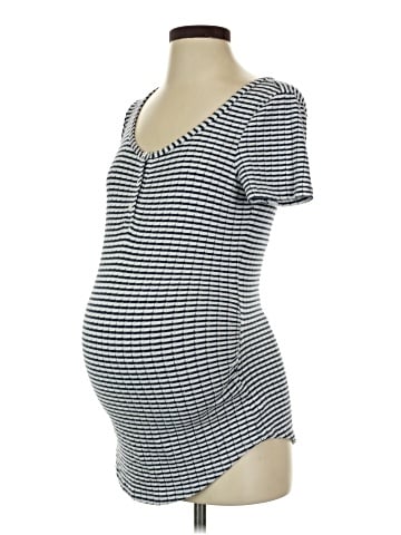 Gap - Maternity Short Sleeve Henley (view 1)