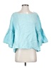 bryn WALKER Teal 3/4 Sleeve Blouse Size S - photo 1