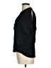 Ella Moss 100% Rayon Black Short Sleeve Blouse Size M - photo 5