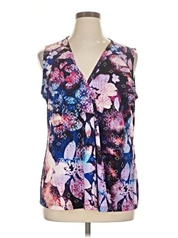 Dana Buchman Sleeveless Blouse (view 1)