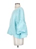bryn WALKER Teal 3/4 Sleeve Blouse Size S - photo 5