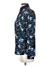 J.Crew Collection Floral Blue Long Sleeve Silk Top Size 4 - photo 5