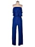 Monteau 100% Polyester Solid Blue Jumpsuit Size S - photo 1