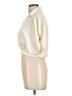 Double Zero 100% Polyester Ivory Short Sleeve Turtleneck Size L - photo 5