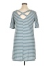 Gilli Stripes Teal Casual Dress Size 1X - photo 2