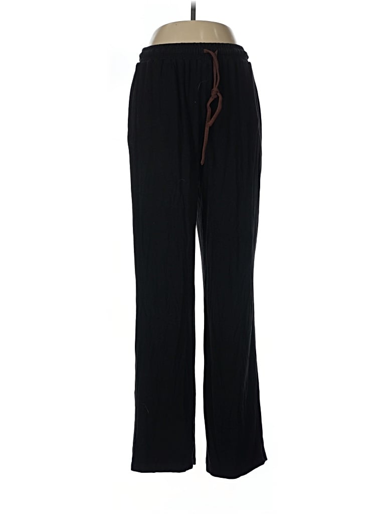 Pre-owned Unbranded Casual Pants In Black