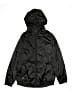 Swiss Alps 100% Polyester Solid Black Windbreaker Size 10 - photo 1