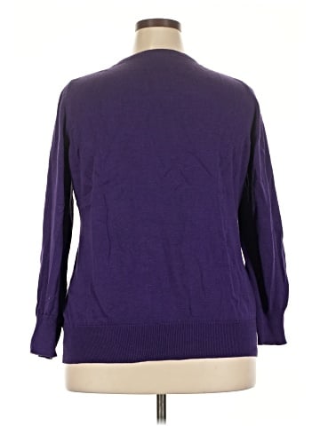 Jessica London 3/4 Sleeve Button-Down Shirt (view 2)
