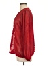 Maurices Red Long Sleeve Blouse Size L - photo 5