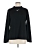 Nike 100% Polyester Black Long Sleeve Turtleneck Size M - photo 1