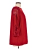 Susan Graver Red 3/4 Sleeve Top Size L - photo 4