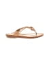 Tod's Tan Flip Flops Size 7 1/2 - photo 1