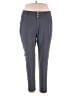 Thrill Solid Gray Casual Pants Size 3X - photo 1