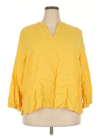 Old Navy 3/4 Sleeve Blouse (view 1)