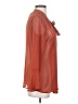 I.N. Studio 100% Polyester Orange Long Sleeve Blouse Size S - photo 4