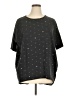 Lularoe Polka Dots Black Short Sleeve Top Size XL - photo 1