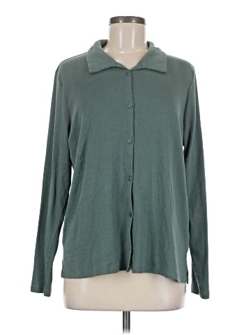 Any Body Long Sleeve Blouse (view 1)