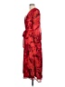 Bebe 100% Polyester Red Casual Dress Size L - photo 5