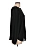 Ann Taylor LOFT 100% Polyester Black Long Sleeve Blouse Size L - photo 4