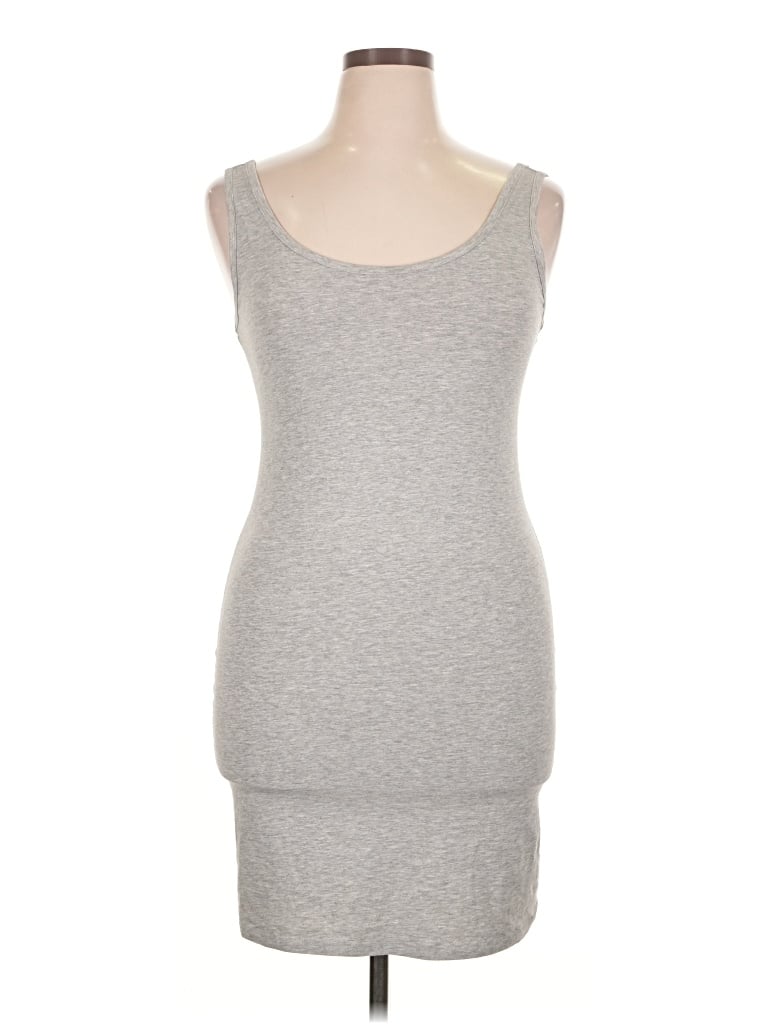 Next Tank Top Gray Strapless Neckline Tops