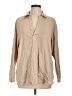 Torrid 100% Cotton Tan Long Sleeve Blouse Size Lg Plus (0) - photo 1