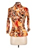 Sioni 100% Polyester Multi Color Orange 3/4 Sleeve Blouse Size L - photo 2
