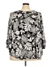 Ruby Rd. Black 3/4 Sleeve Blouse Size 4X - photo 1