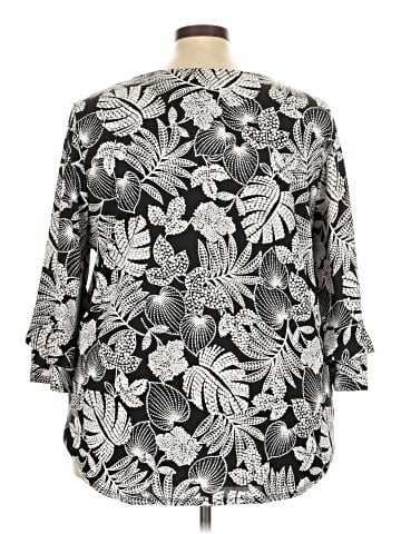 Ruby Rd. 3/4 Sleeve Blouse (view 2)