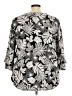 Ruby Rd. Black 3/4 Sleeve Blouse Size 4X - photo 2