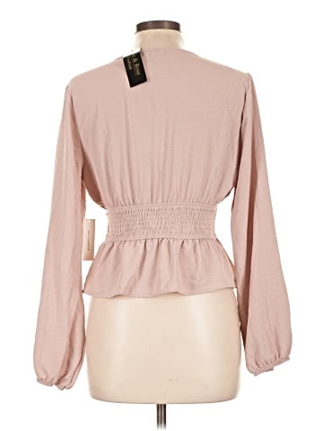 No Comment Long Sleeve Blouse (view 2)