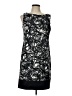 AGB Graphic Black Cocktail Dress Size 12 - photo 1
