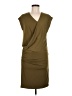 Bar III Solid Brown Cocktail Dress Size M - photo 1