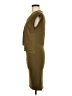 Bar III Solid Brown Cocktail Dress Size M - photo 5
