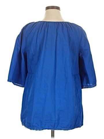 Style&Co Short Sleeve Blouse (view 2)