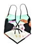 Sunshine 79 Floral Black Swimsuit Top Size S (estimated) - photo 2