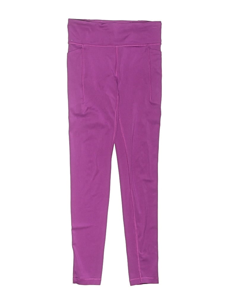 Pre-owned Athleta Girl Kids' Casual Pants In Purple