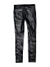 Blank NYC 100% Polyurethane Metallic Silver Black Active Pants Size 10 - photo 2