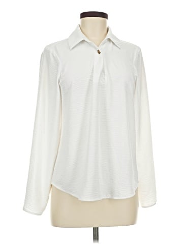 MICHAEL Michael Kors Long Sleeve Blouse (view 1)