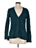 Far Away From Close Teal Wool Cardigan Size M - photo 1