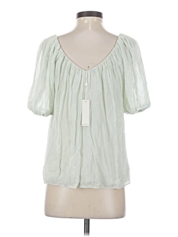 Rebecca Taylor Short Sleeve Blouse (view 2)