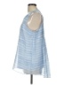Vince Camuto 100% Polyester Blue Sleeveless Blouse Size L - photo 5