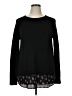 Ann Taylor LOFT Black Pullover Sweater Size XL - photo 1