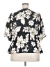 Torrid Floral Black Short Sleeve Blouse Size 2X Plus (2) - photo 2